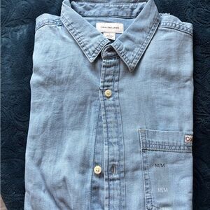 Calvin Klein Jeans Sky Blue Denim Shirt
